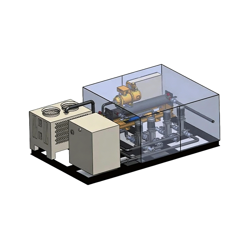 Small Size Low Noise Long Service Time Easy Operatio Integrated Chiller