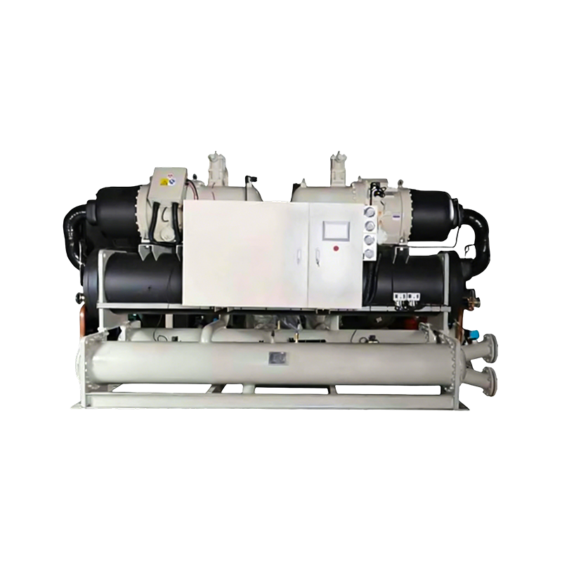 Ambient Temperature Cryogenic Single Compressor Duplex Compressors Aqua refrigerata stupra Chiller